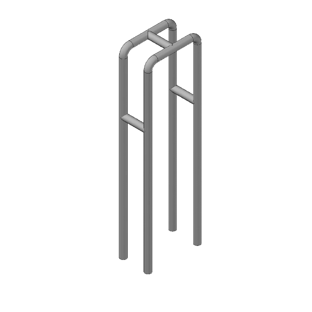 PROTECTION MECANIQUE S22 / CIBE / H1500XL450XP250 MM / ACIER 40/49 GALVA