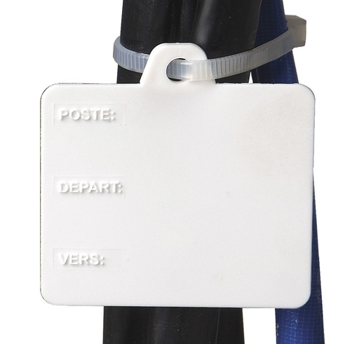 [MICQ616] LOT 50 ETIQUETTES REPERAGE CÂBLE SOUTERRAIN 6771099 *