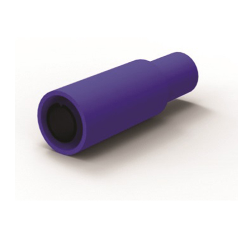 [TYC1856390-4] FICHE CYLINDRIQ FEMEL 4MM BLEU